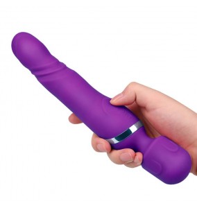 Mizzzee Irina Dual-Head AV Massager (Chargeable - Purple)